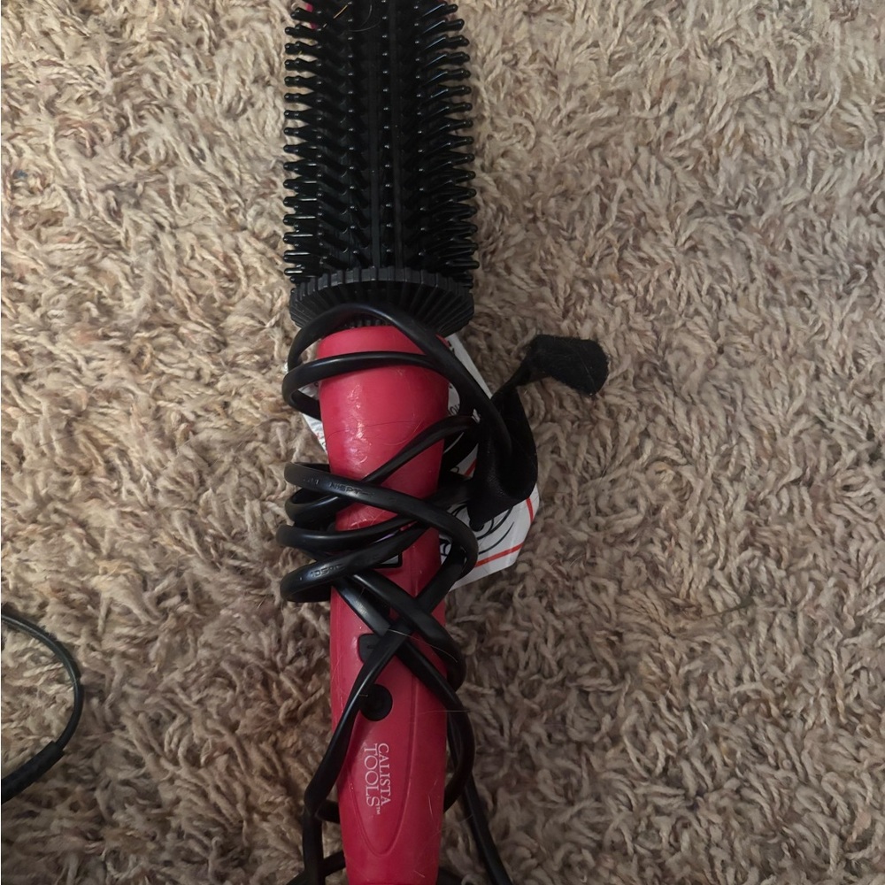 Hot Pink Curling Brush